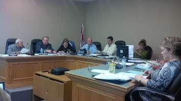 Councillor Sandy McIntyre is third from the left.
