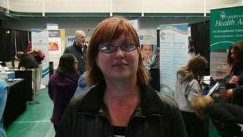 Chatham-Kent Workforce Planning Board Project Manager Kristy Jacobs. (Photo by Dave Richie)
