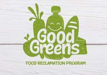 Good Greens Food Reclamation Program logo. Image courtesy official website.