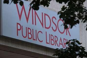 BlackburnNews.com file photo of the Windsor Public Library, July 23, 2015. (Photo by Jason Viau)