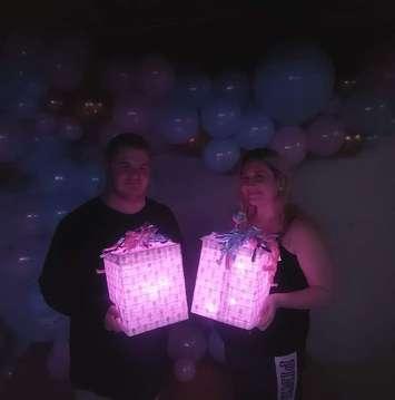 Dallin Grantmyre, left, and Kristy Bender. Photo courtesy Kristy Pender/Facebook