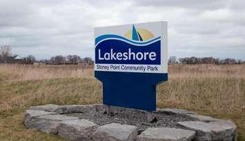 (Photo of Stoney Point Park courtesy of the Municipality of Lakeshore)