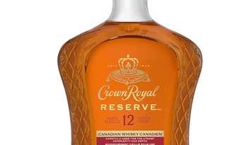 Crown Royal Reserve brand Aged 12 Year whiskey. Photo from CrownRoyal.com