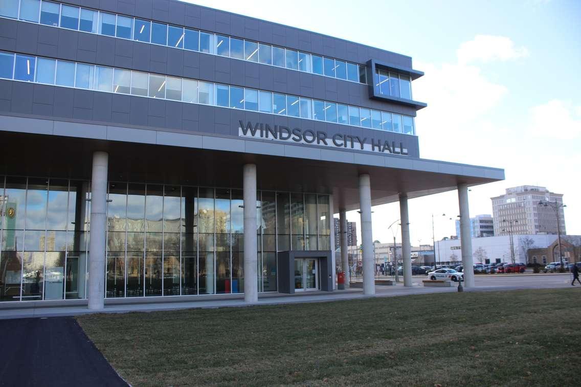 Windsor City Hall, December 2019. (Photo by Maureen Revait) 