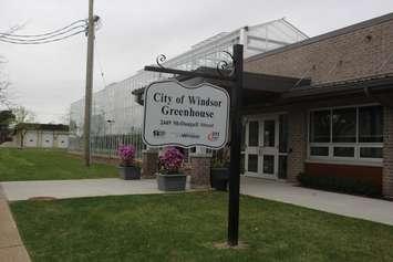 The City of Windsor Greenhouse in Jackson Park, April 21, 2023. (Photo by Maureen Revait) 