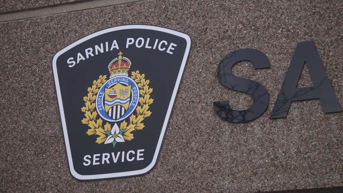 Sarnia Police headquarters on Christina Street. 2 February 2023. (Photo by Blackburn Media Sarnia)