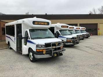 New Sarnia Transit Busses (Photo Courtesy of City of Sarnia Via Twitter)