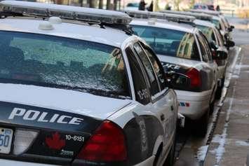 BlackburnNews.com file photo of Windsor police cruisers. (Photo by Jason Viau)
