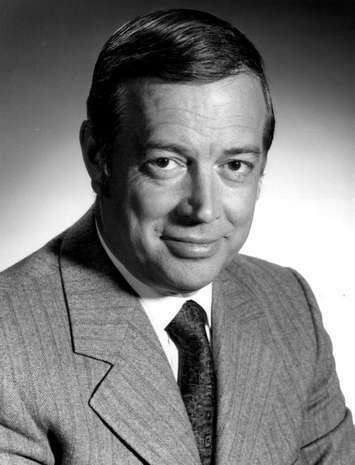 Hugh Downs in a 1972 publicity photo. Courtesy NBC Television/Public Domain