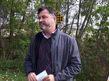 Windsor Ward 9 City Council candidate Kieran McKenzie, October 19, 2018. Photo by Mark Brown/Blackburn News.
