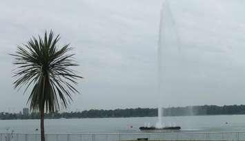 Windsor's Peace Fountain in Reaume Park.  (Photo by Mark Brown/Blackburn News)