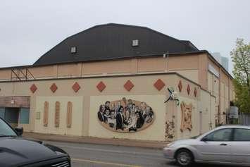The historic Windsor Arena site, May 3, 2019. Photo by Mark Brown/Blackburn News.