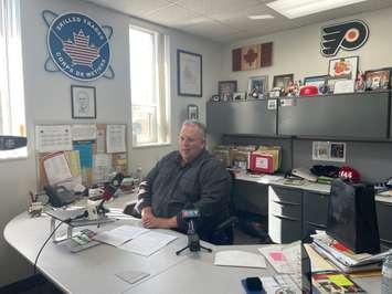Unifor Local 444 President Dave Cassidy, April 22, 2024. (Photo by Maureen Revait) 