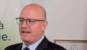 Windsor Mayor Drew Dilkens, August 26, 2025. Photo by Mark Brown/WindsorNewsToday.ca.