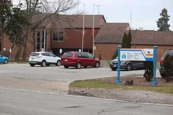 BlackburnNews.com file photo of the RCMP headquarters in Windsor, January 2016. (Photo by Jason Viau)