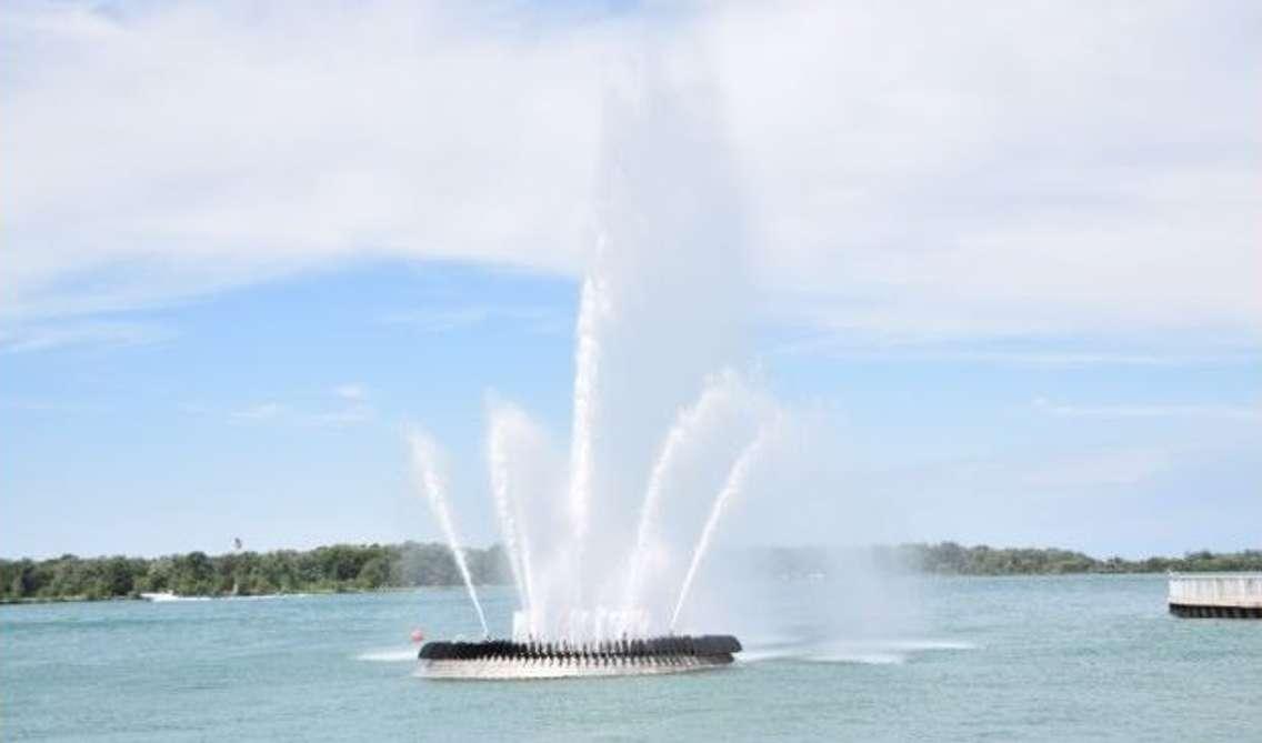 Windsor's Peace Fountain. (Photo courtesy of the City of Windsor)