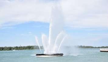 Windsor's Peace Fountain. (Photo courtesy of the City of Windsor)