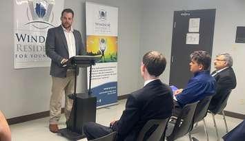 Jason Weinberg, executive director for the Windsor Residence for Young Men, June 19, 2025. (Photo by Maureen Revait) 