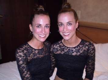 Allison and Lauren Knight of Kingsville are featured in the documentary "Two of a Kind." (Photo courtesy of Allison and Lauren Knight.)