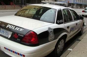 Windsor Police Service cruiser.