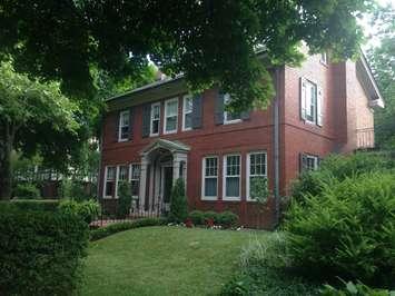 Property at 793 Devonshire Rd. is known as the Bell-Coulter House.  (Photo by Maureen Revait) 
