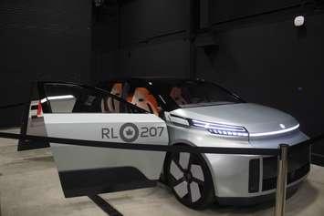 Project Arrow concept vehicle on display at Invest WindsorEssex, June 5, 2023. (Photo by Maureen Revait) 