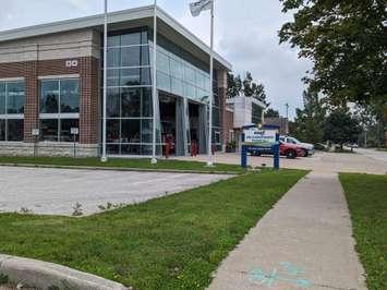 Essex Fire and Rescue station, July 28, 2023. Photo by Mark Brown/WindsorNewsToday.ca.
