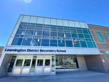 Leamington District Secondary School. (Photo courtesy of LDSS via Twitter)