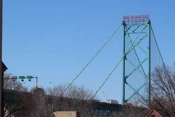 BlackburnNews.com file photo of the Ambassador Bridge. (Photo by Jason Viau)