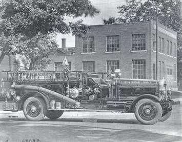 The 1959 Elcombe Fire Truck (Photo courtesy of Windsor Fire and Rescue Services)