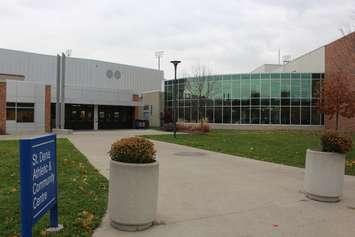 The St. Denis Centre at the University of Windsor, seen on November 25, 2016. (Photo by Ricardo Veneza)