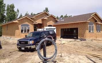 A home under construction in Sarnia (BlackburnNews.com file  photo)