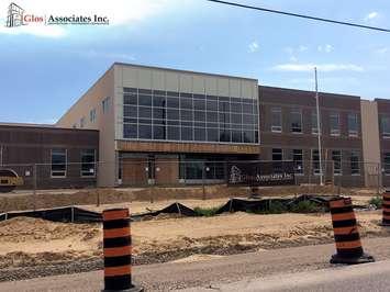 Construction of the new LDSS underway on Oak St. (Provided by  @GlosAssociates)