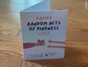 Random Act of Kindness (Photo courtesy of Caesars Windsor Cares)