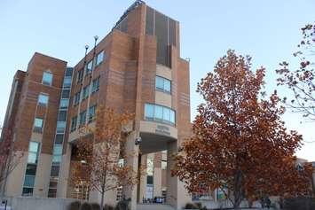 The University of Windsor's Odette School of Business. (Photo by Alexandra Latremouille) 