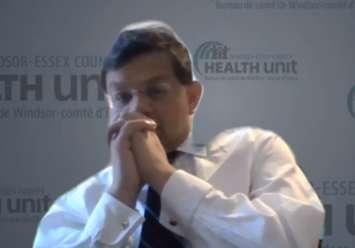 Acting Medical Officer of Health Doctor Shanker Nesathurai on November 4, 2021.