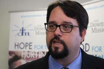Executive Director of the Downtown Mission, Run Dunn, seen on September 16, 2016. (Photo by Ricardo Veneza)