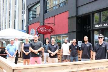 The Pitt Street East Parklet (via Mayor Drew Dilken`s Twitter) 