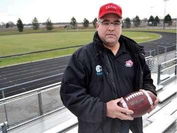 Essex Ravens Head Coach Glen Mills gets set to coach Canada's U-18 national team in Texas. (photo courtesy of WECDSB)