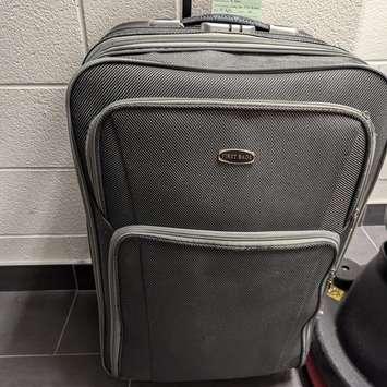 LaSalle police are looking for the owner of this suitcase, September 12, 2024. Photo courtesy LaSalle Police Service/Facebook.