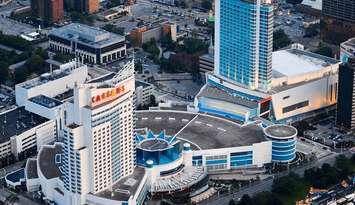 Caesars Windsor aerial photo. (Photo courtesy of onlinegambling.ca)