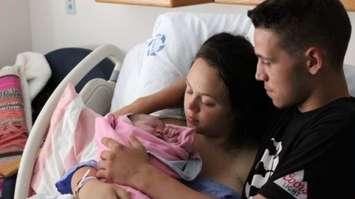 (Photo of Hailey Cote and Justin Greenwood from a GoFundMe campaign)