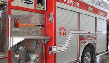 Pumper fire truck. (BlackburnNews.com file photo)