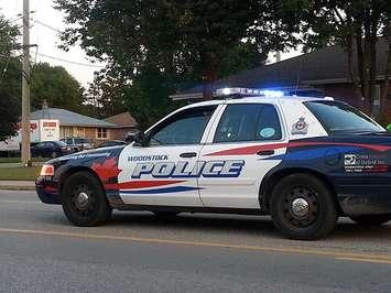 Woodstock police car from Facebook.