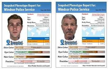 Windsor police use DNA evidence to put together a suspect image in the 1971 murder of a six-year-old girl. (Photo courtesy Windsor police)