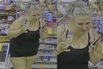 Windsor police look to identify fraud suspect. July 19, 2025. (Photo courtesy of Windsor Police Service via Facebook)