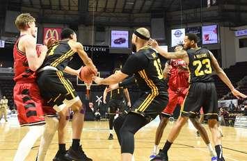 The London Lightning play the Windsor Express, May 1, 2022. Photo courtesy of the London Lightning via Twitter.