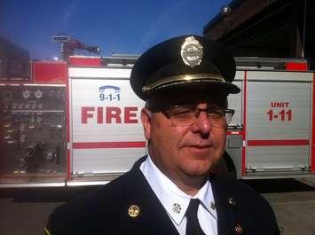 CKFD Assistant Fire Chief Rick Arnel. (Photo by Dave Richie)