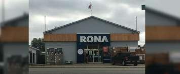 The Rona outlet in Atwood. (Photo by Ryan Drury)