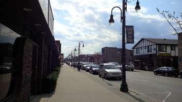 The Uptown area on Talbot St. East in Leamington on May 3, 2014. (Photo by Ricardo Veneza)